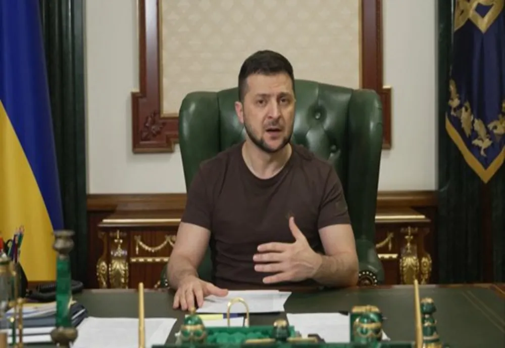 Volodimir Zelenski, vizită surpriză în Marea Britanie