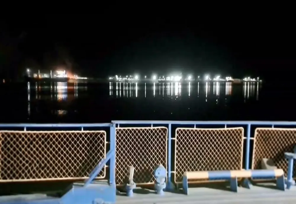 Rușii au bombardat masiv Orlovka, punctul de frontieră vecin cu Isaccea. Pontonul de acostare a bacului a fost scufundat