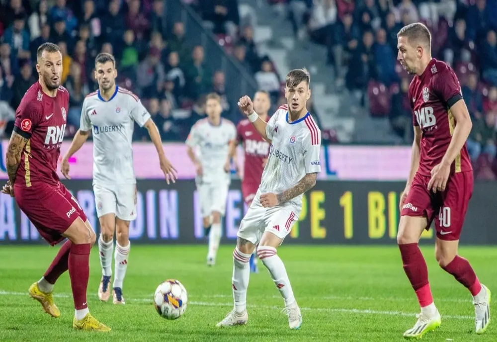 VIDEO | CFR Cluj s-a împiedicat acasă de Oțelul! Gălățenii au ajuns la 9 remize în 13 etape ale Superligii