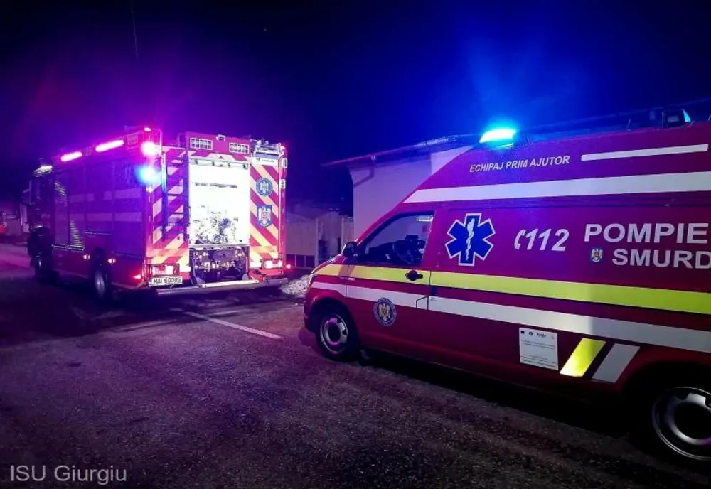 Giurgiu: Explozie într-o locuinţă de la acumularea de gaze; trei persoane au suferit arsuri