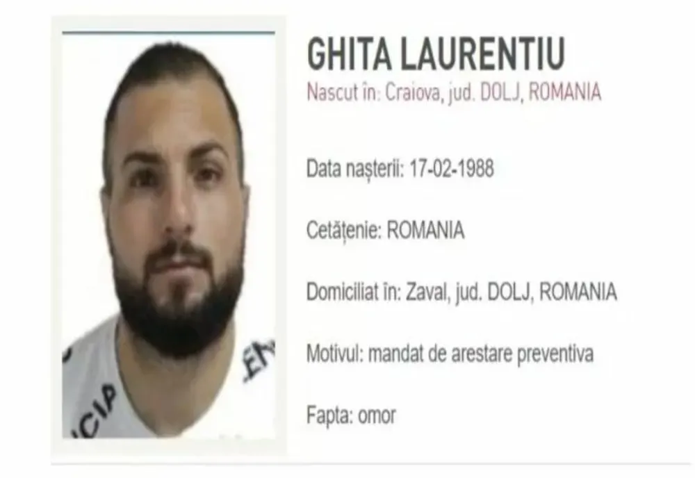 Laurențiu Ghiță, unul dintre ucigașii omului de afaceri sibian Adrian Kreiner, va fi adus în țară