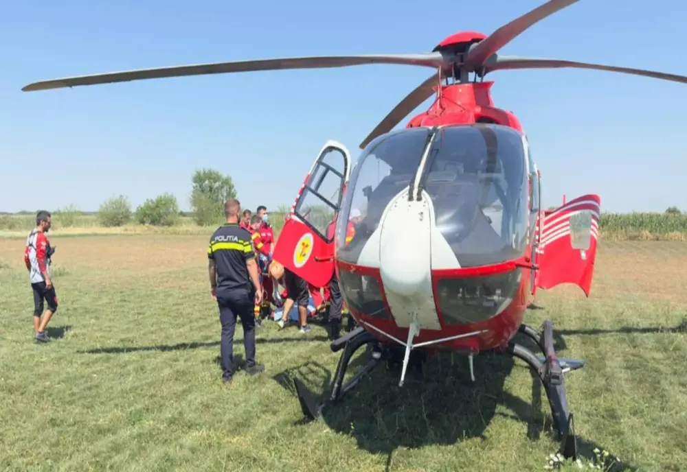 Grav accident de parașutism la Aerodromul Clinceni