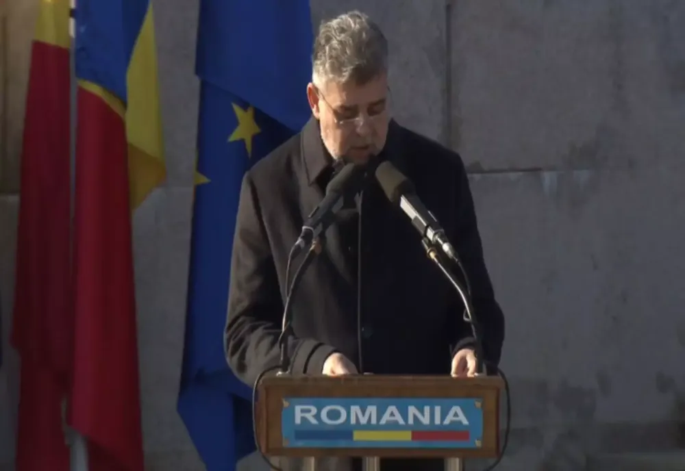MARCEL CIOLACU DE ZIUA ARMATEI ROMÂNE: SUNTEM ASTĂZI, AICI, PENTRU A ARĂTA ROMÂNILOR ȘI ÎNTREGII LUMI CĂ ACEST NEAM NU-ȘI UITĂ EROII