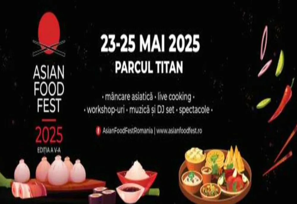 ÎNCEPE ASIAN FOOD FEST ÎN PARCUL TITAN