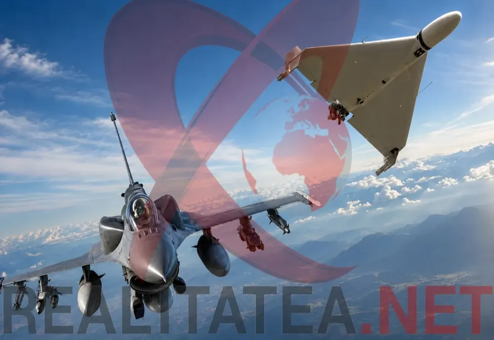Reacția MApN după doborârea celei de-a treia drone intrate în spațiul aerian al României: „Piloții noștri au doborât-o deasupra Mării Negre”