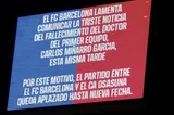 TRAGEDIE LA FC BARCELONA: MECIUL CU OSASUNA AMÂNAT DIN CAUZA DECESULUI MEDICULUI ECHIPEI, CARLOS GARCIA