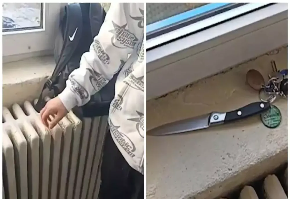 Un elev de 14 ani din Constanța, prins cu cuțitul în ghiozdan