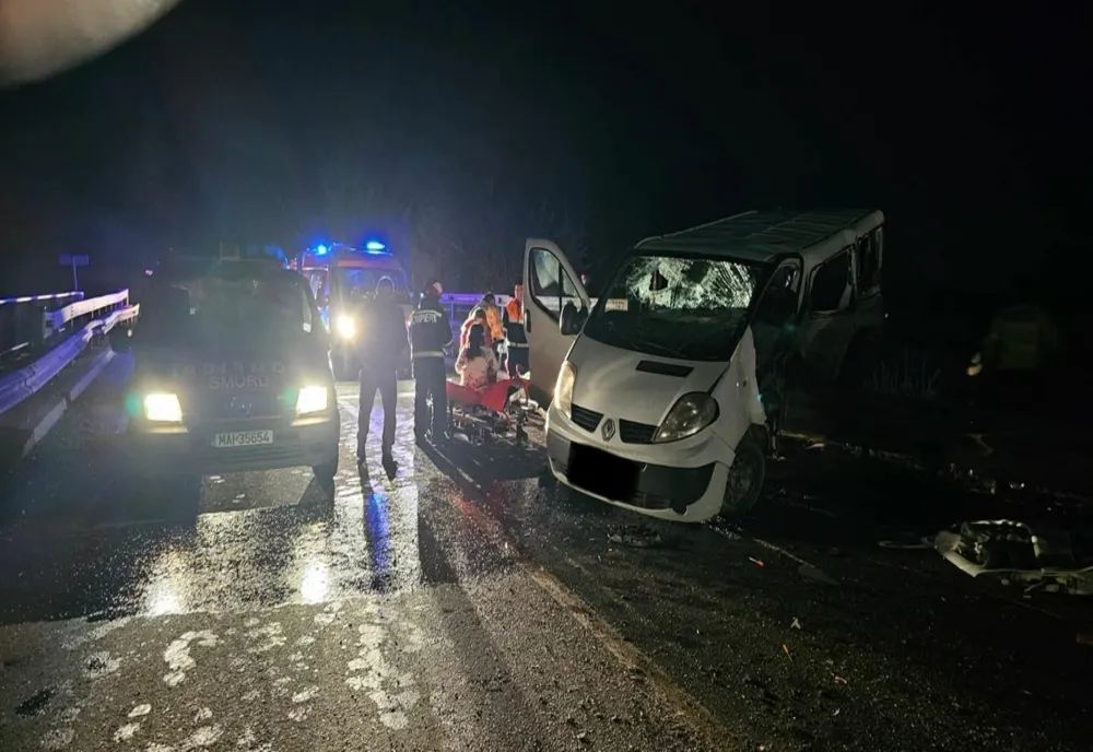 Grav accident rutier la ieșirea din Mediaș. A fost activat PLANUL ROȘU