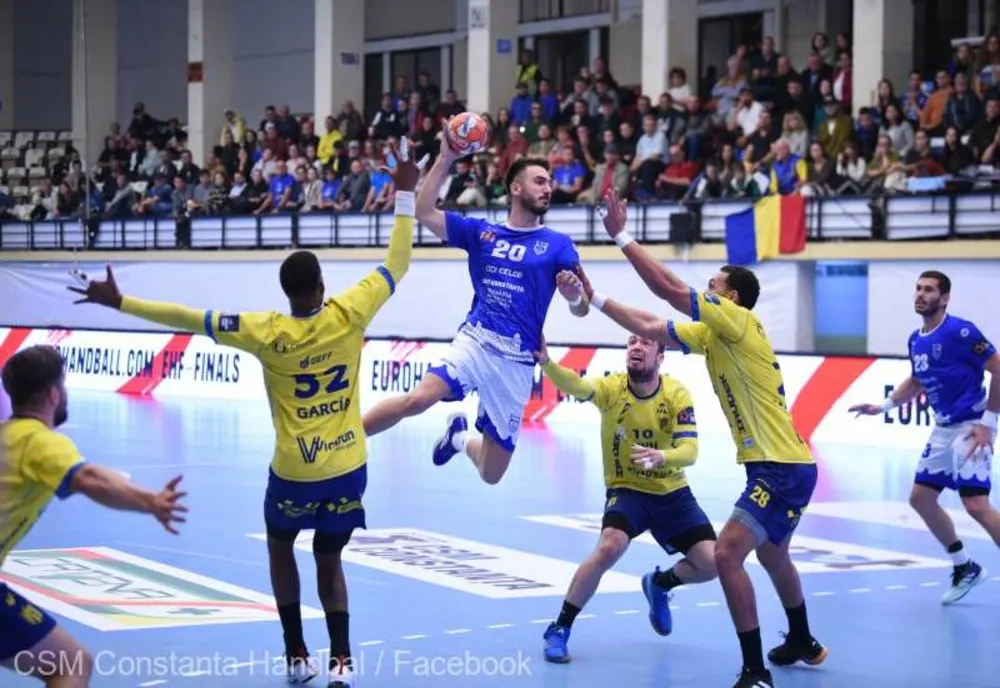 HANDBAL MASCULIN: CSM CONSTANŢA, LA PRIMA VICTORIE ÎN ACEST SEZON AL EHF EUROPEAN LEAGUE