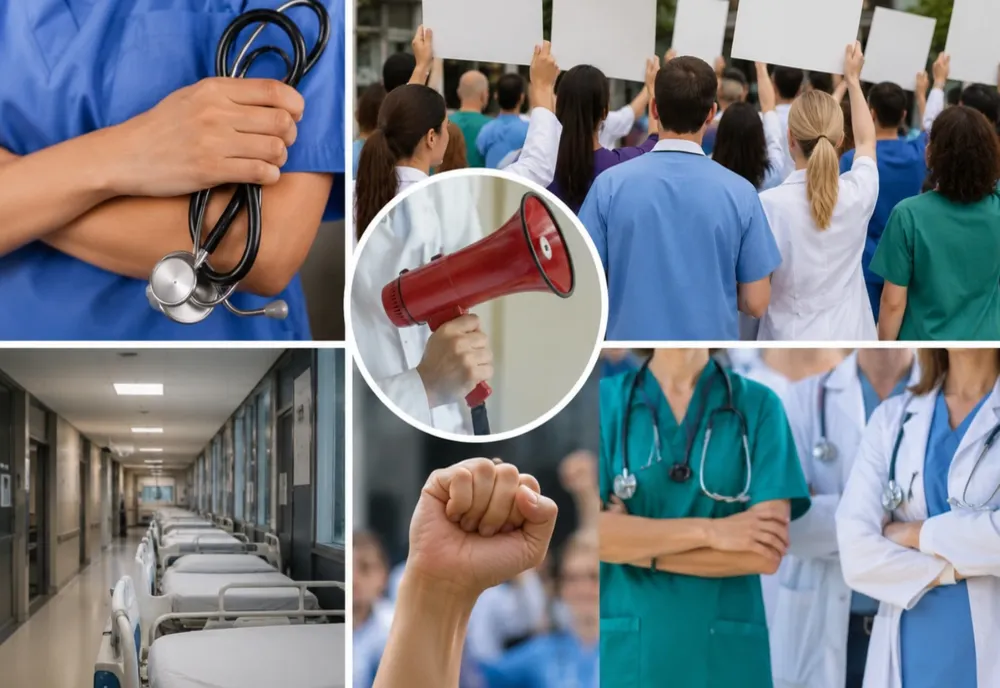 Greva generală din spitale, suspendată.”Proiectul actual al legii salarizării nu mai există pentru noi”
