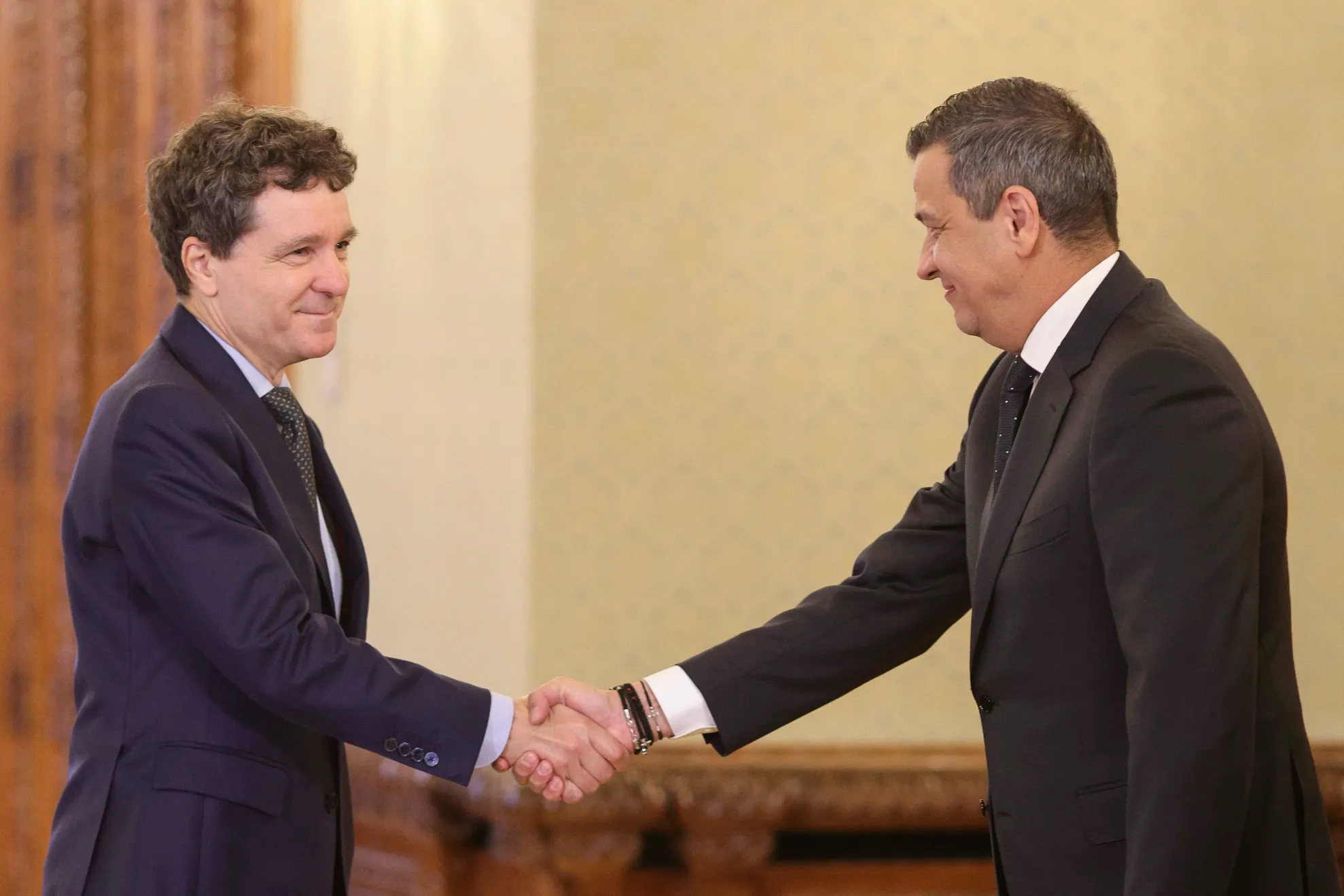 Nicușor Dan și Sorin Grindeanu/ Inquam Photos / Octav Ganea