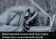 Mașină străpunsă de parapetul metalic de pe marginea drumului: bara i-a amputat picioarele unui șofer