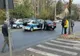 Mașină de poliție, implicată într-un accident grav, în București