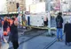 O ambulanță s-a răsturnat pe linia de tramvai, după ce s-a ciocnit cu două autoturisme, în Capitală - Patru răniți