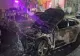 OPT AUTOTURISME AFECTATE DE UN INCENDIU PE O STRADĂ DIN ARAD