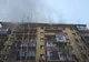 INCENDIU LA UN BLOC DE LOCUINȚE DIN CHIAJNA, JUDEȚUL ILFOV
