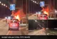 ACCIDENT GRAV ÎN SIBIU. AU AUTOBUZ ȚI UN AUTOTURISM AU LUAT FOC DUPĂ CE S-AU CIOCNIT VIOLENT. 