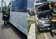 UN MICROBUZ ȘCOLAR ÎN CARE SE AFLAU 12 COPII, IMPLICAT ÎNTR-UN ACCIDENT