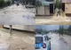 TRAFIC RUTIER BLOCAT PE DN 58B, LA IEȘIRE DIN BOCȘA. MAI MULTE GOSPODĂRII, MĂTURATE DE VIITURĂ 