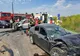 ACCIDENT GRAV PE CENTURA DE EST A PLOIEȘTIULUI. TREI AUTOTURISME IMPLICATE, O PERSOANĂ ÎN STARE DE INCONȘTIENȚĂ 