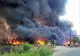 POMPIERII GIURGIUVENI LUPTĂ DE PESTE 16 ORE CU UN INCENDIU LA DEPOZITUL DE RECICLARE DIN GRĂDINARI